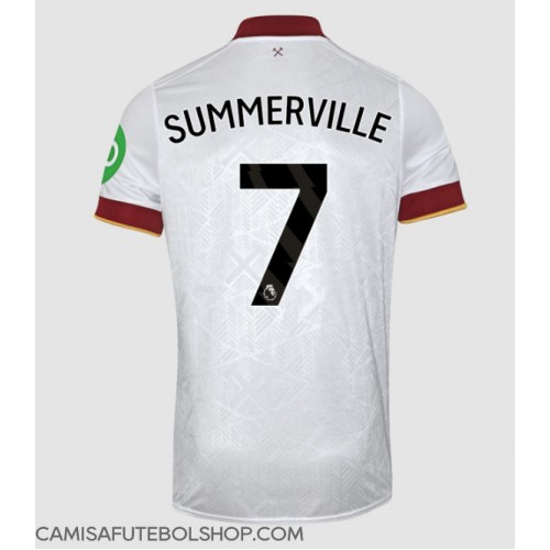 Camisa de time de futebol West Ham United Crysencio Summerville #7 Replicas 3º Equipamento 2024-25 Manga Curta